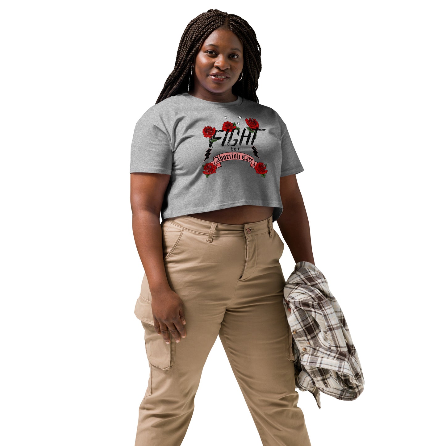 Fight For Abortion Care Pro Abortion Summer Crop Top