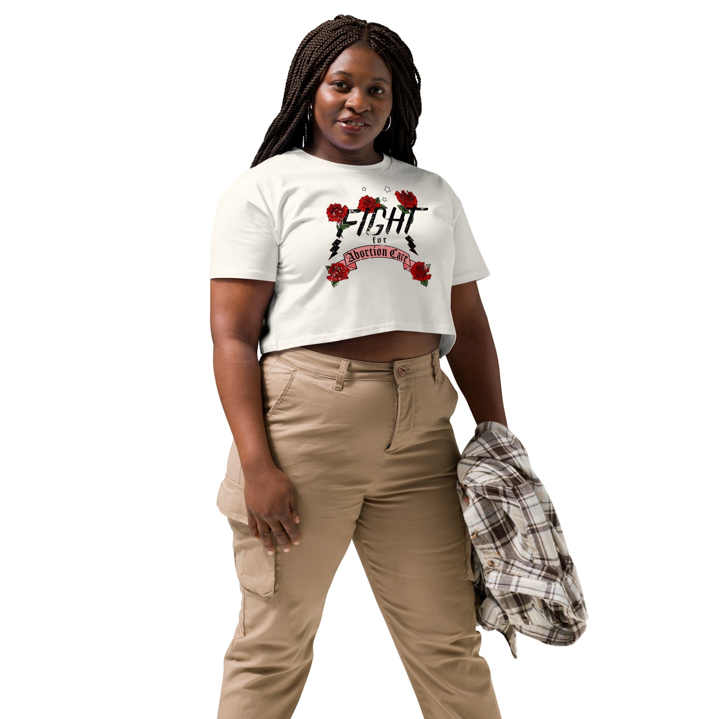 Fight For Abortion Care Pro Abortion Summer Crop Top