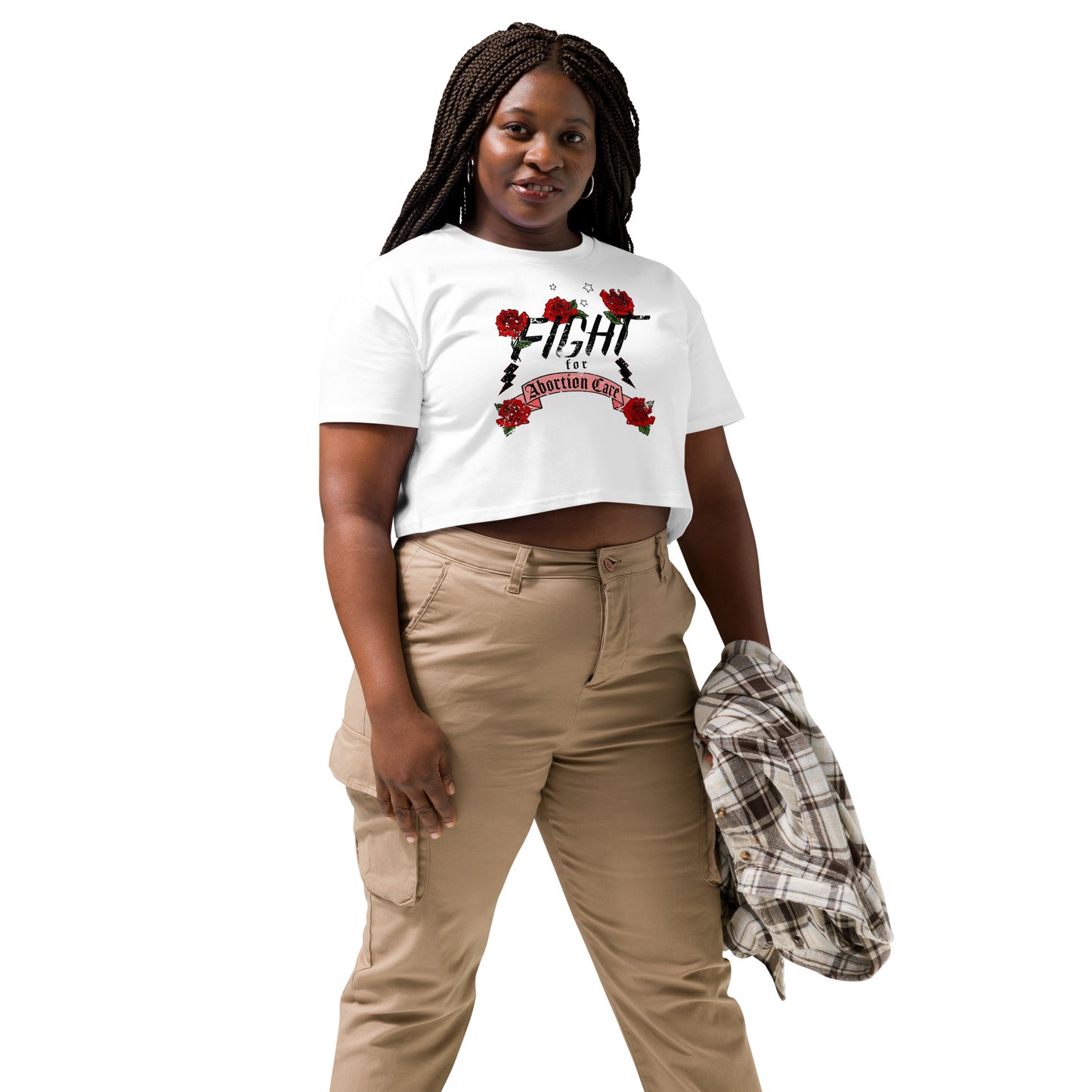 Fight For Abortion Care Pro Abortion Summer Crop Top