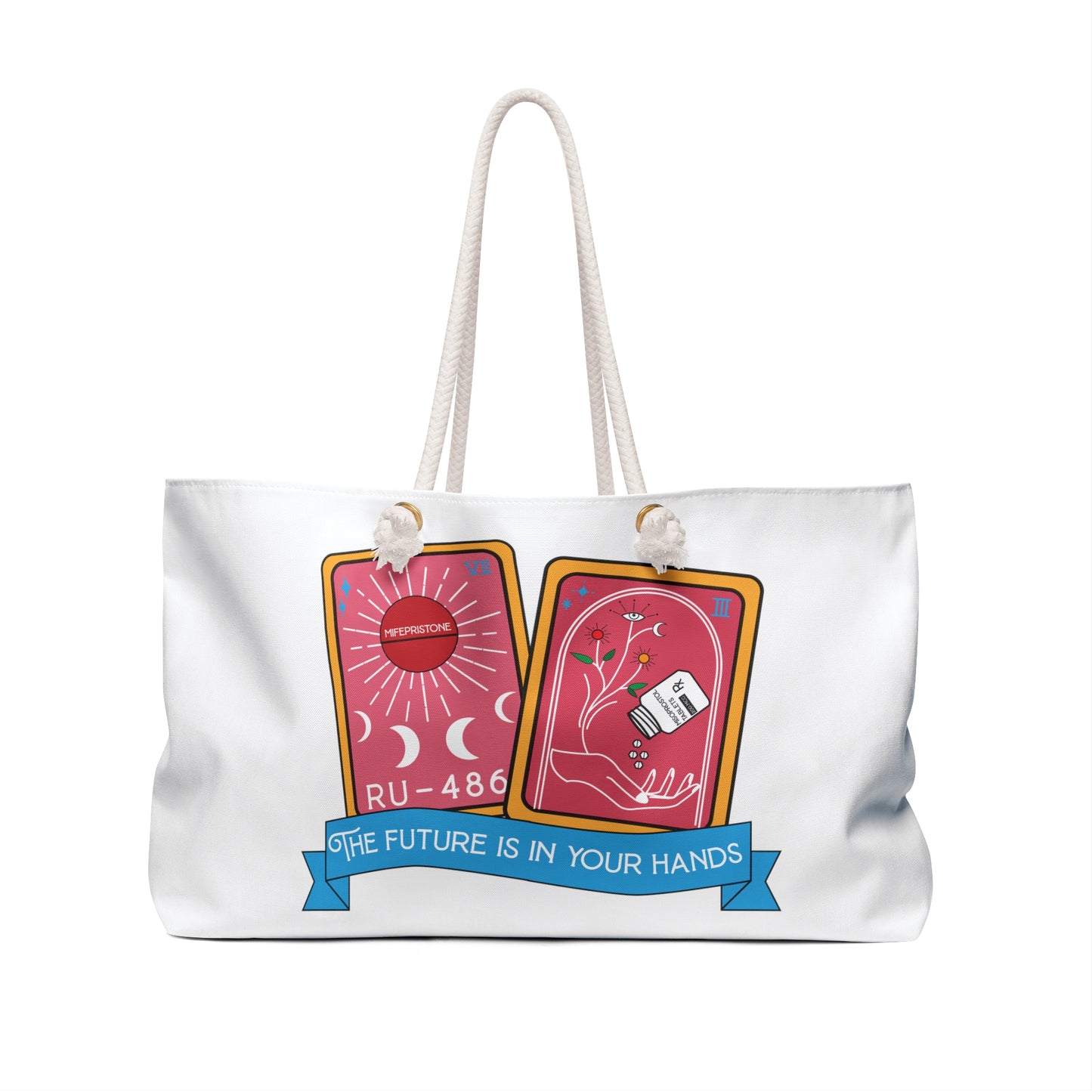 The Future Is In Your Hands Abortion Weekender Bag