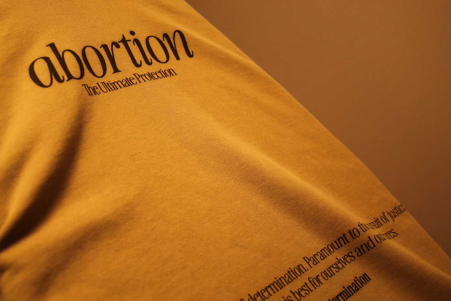 Abortion - The Ultimate Protection Heavyweight Hoodie
